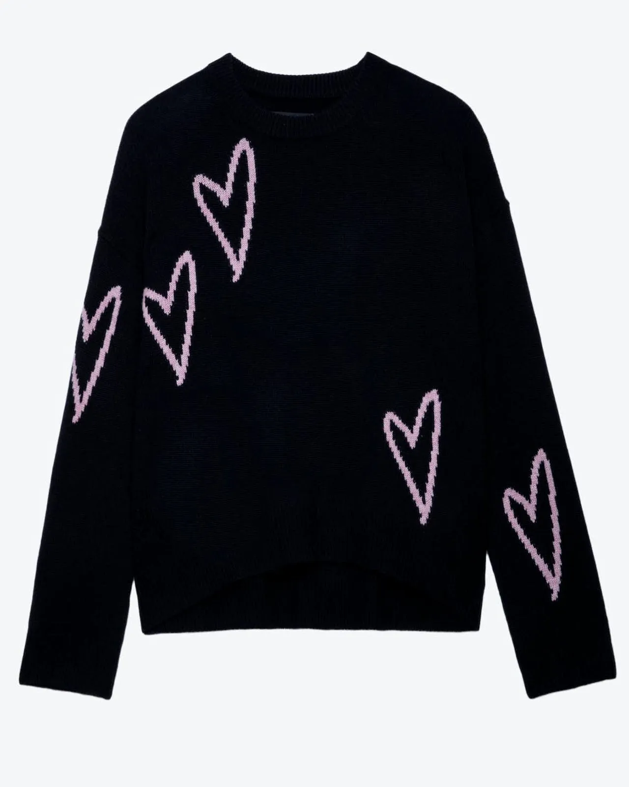 Maglia Markus Heart cashmere blu