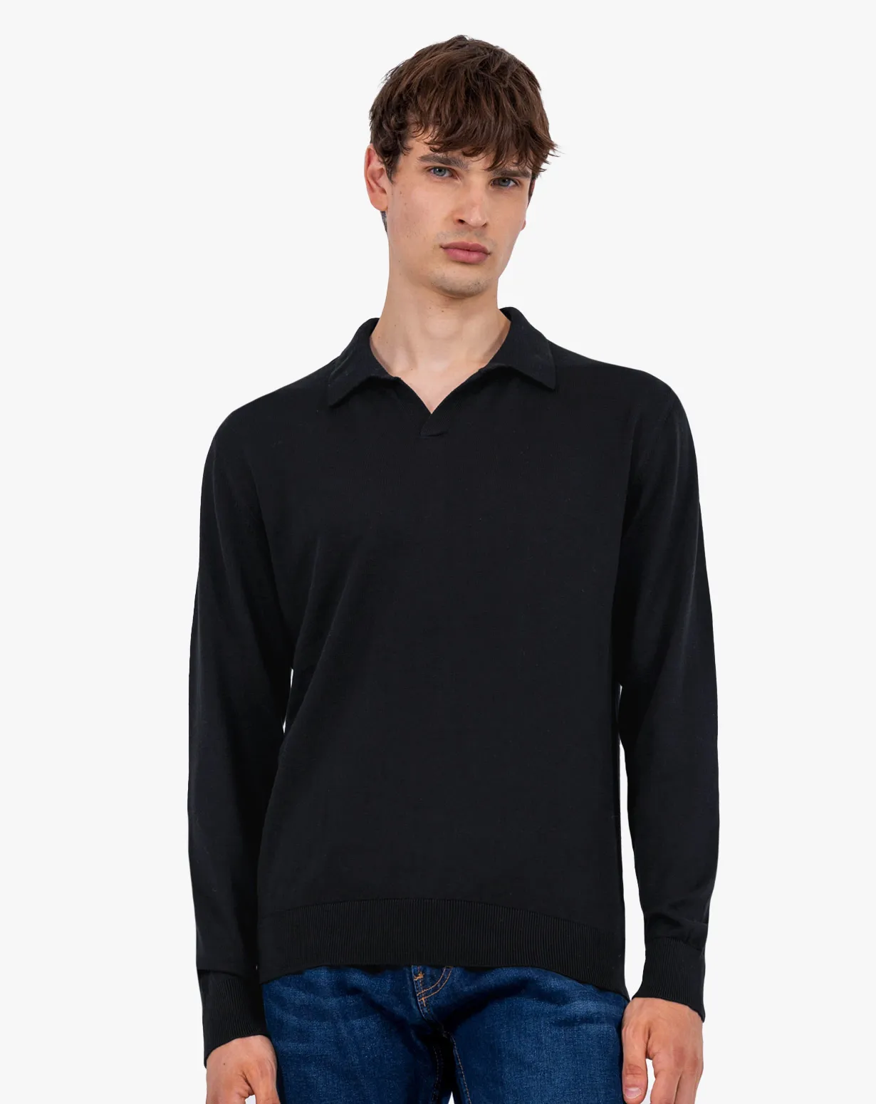 Maglia Polo Uomo Puro Cotone Giza