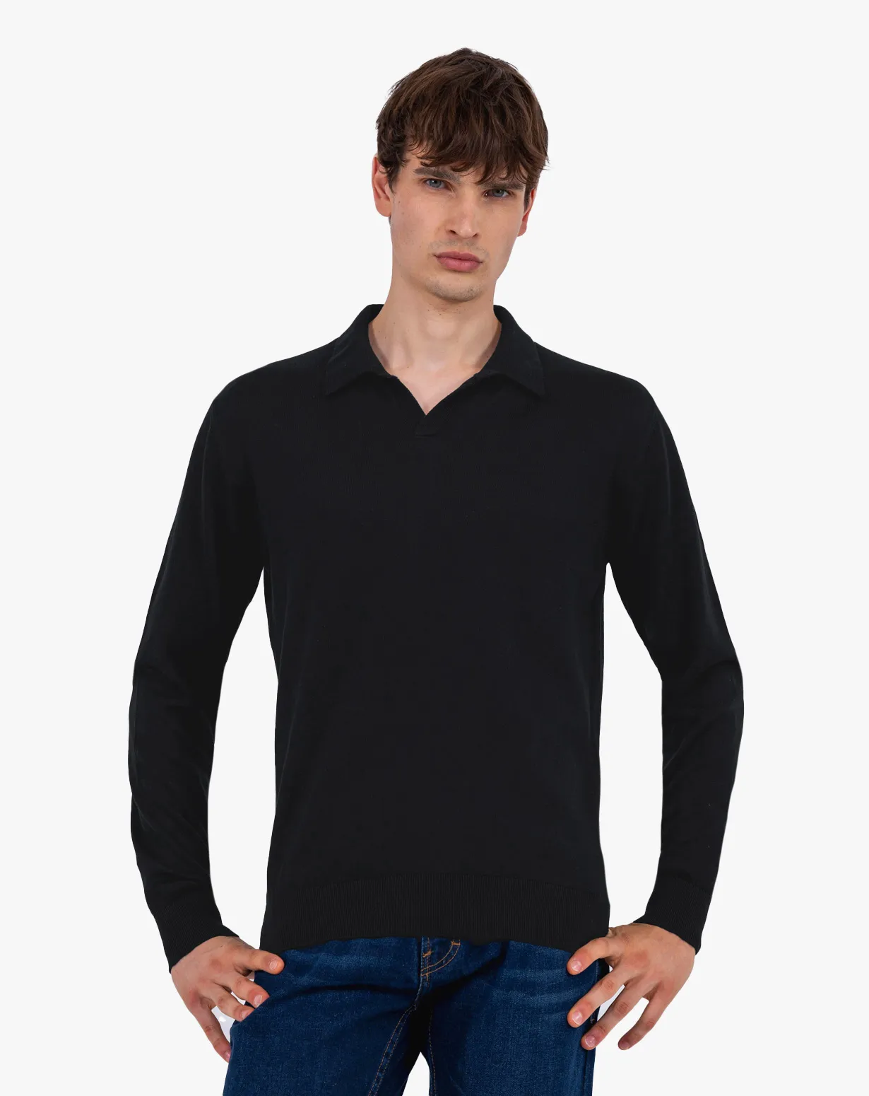 Maglia Polo Uomo Puro Cotone Giza