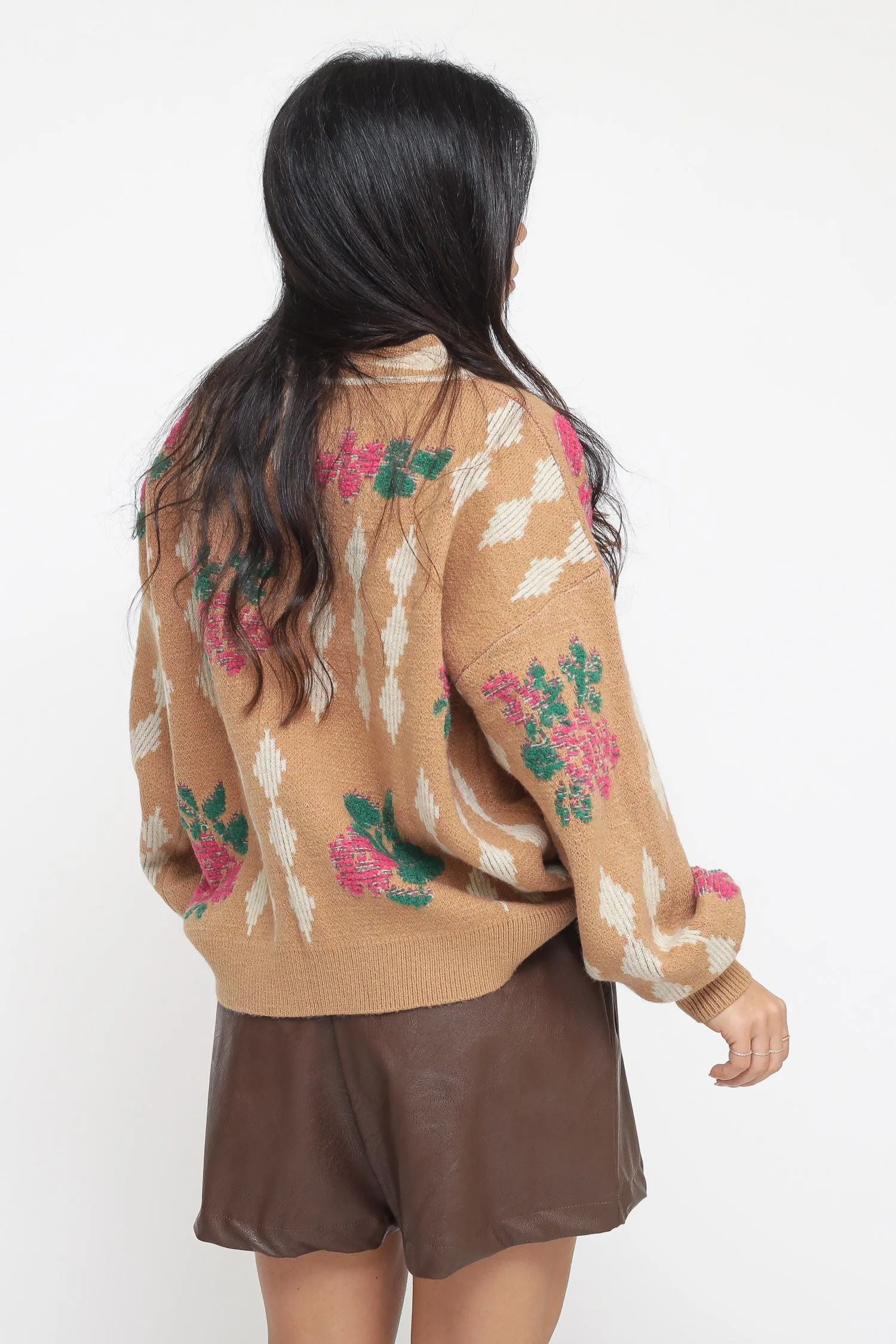 Maglia Rombi - Cammello