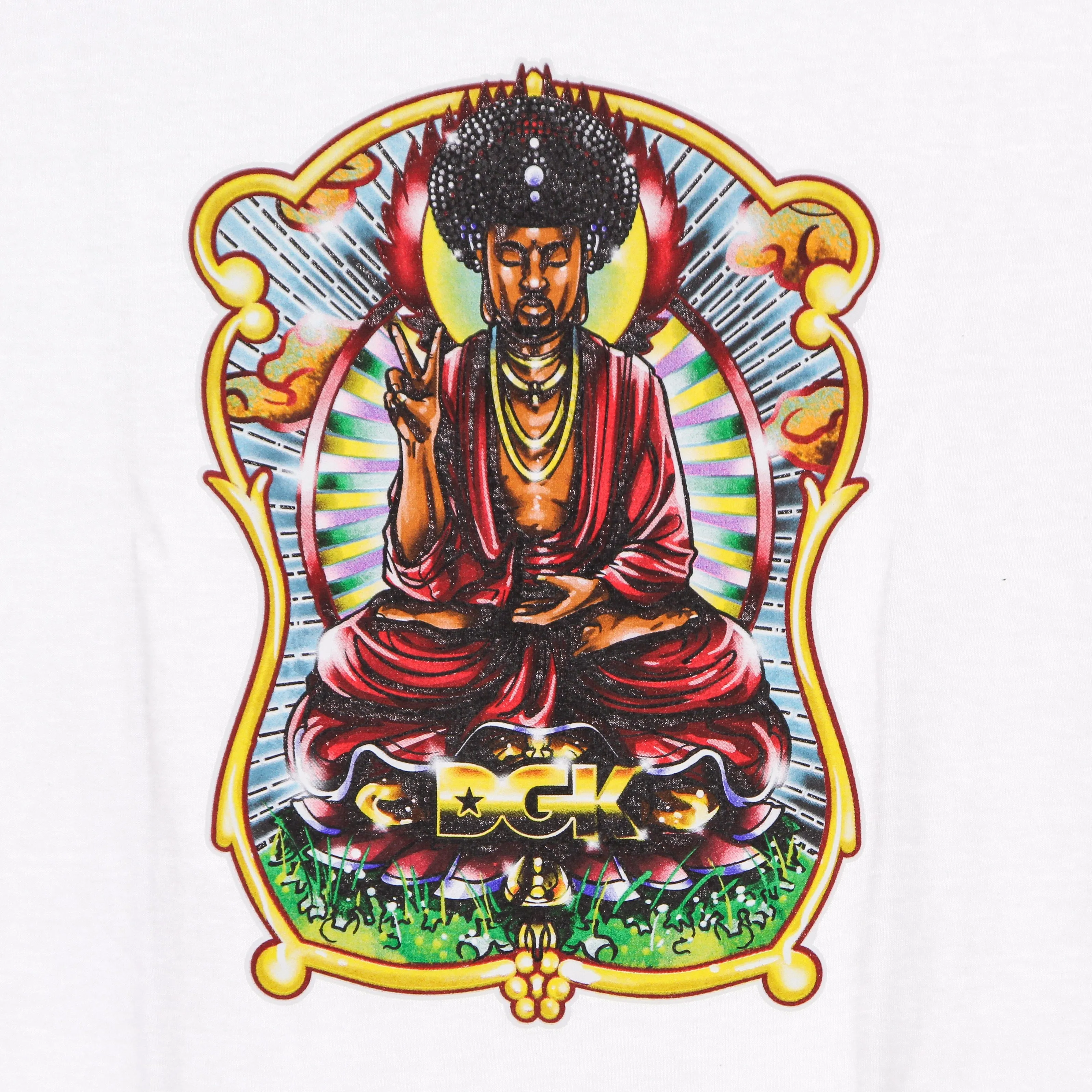 Maglietta Uomo Buddha Tee White
