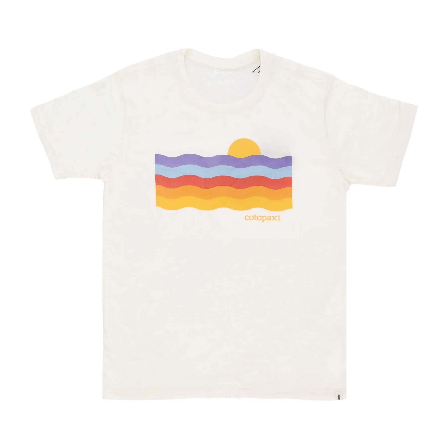 Maglietta Uomo Disco Wave Organic Tee Bone