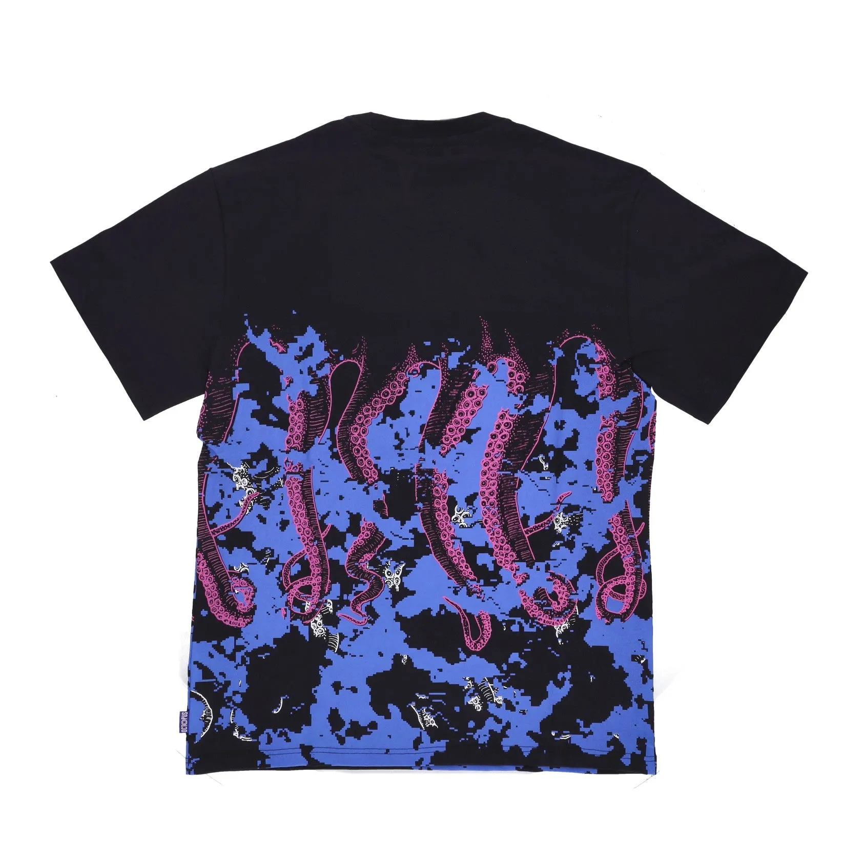 Maglietta Uomo Glitch Tee Black