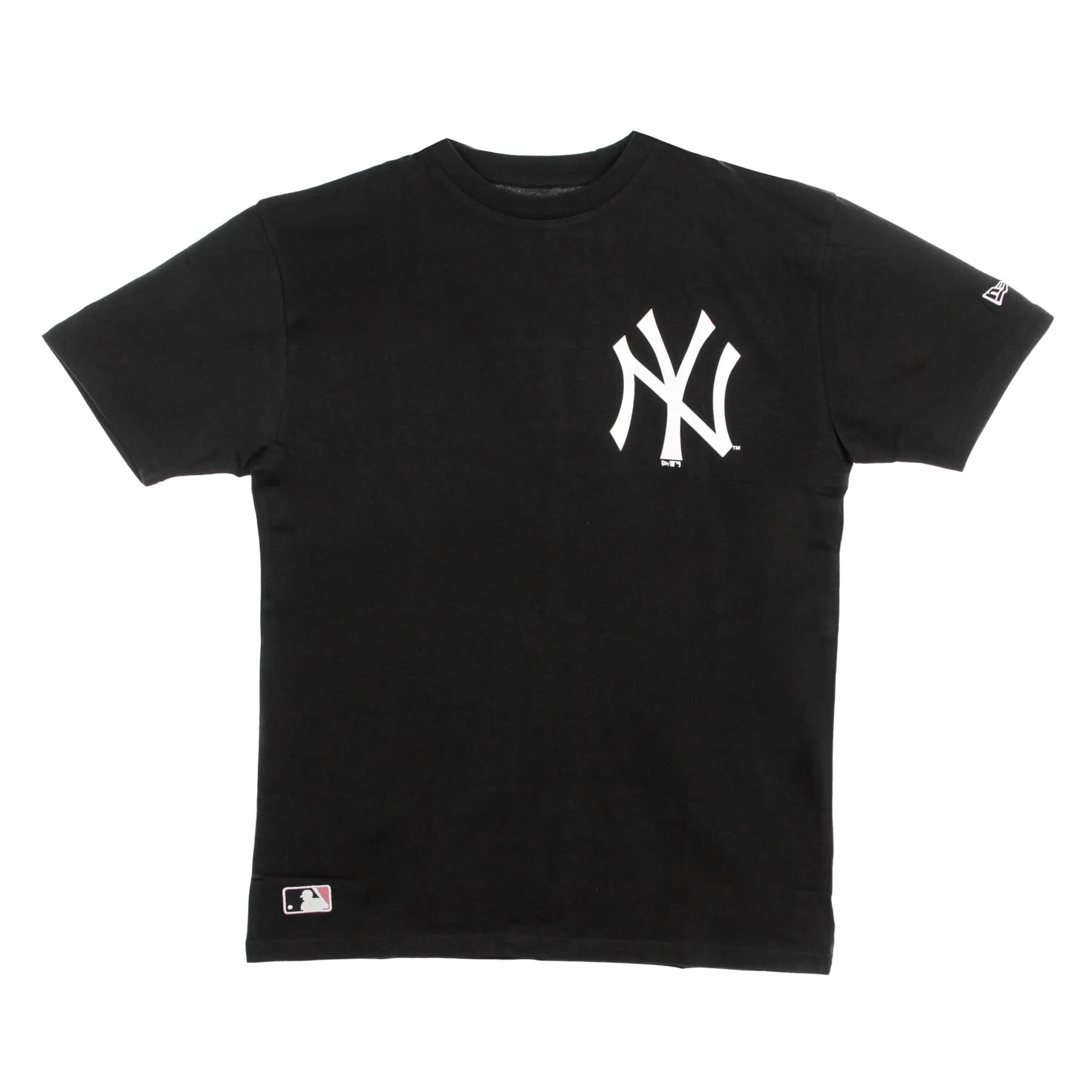 Maglietta Uomo Mlb Big Logo Oversized Tee Neyyan Black/white