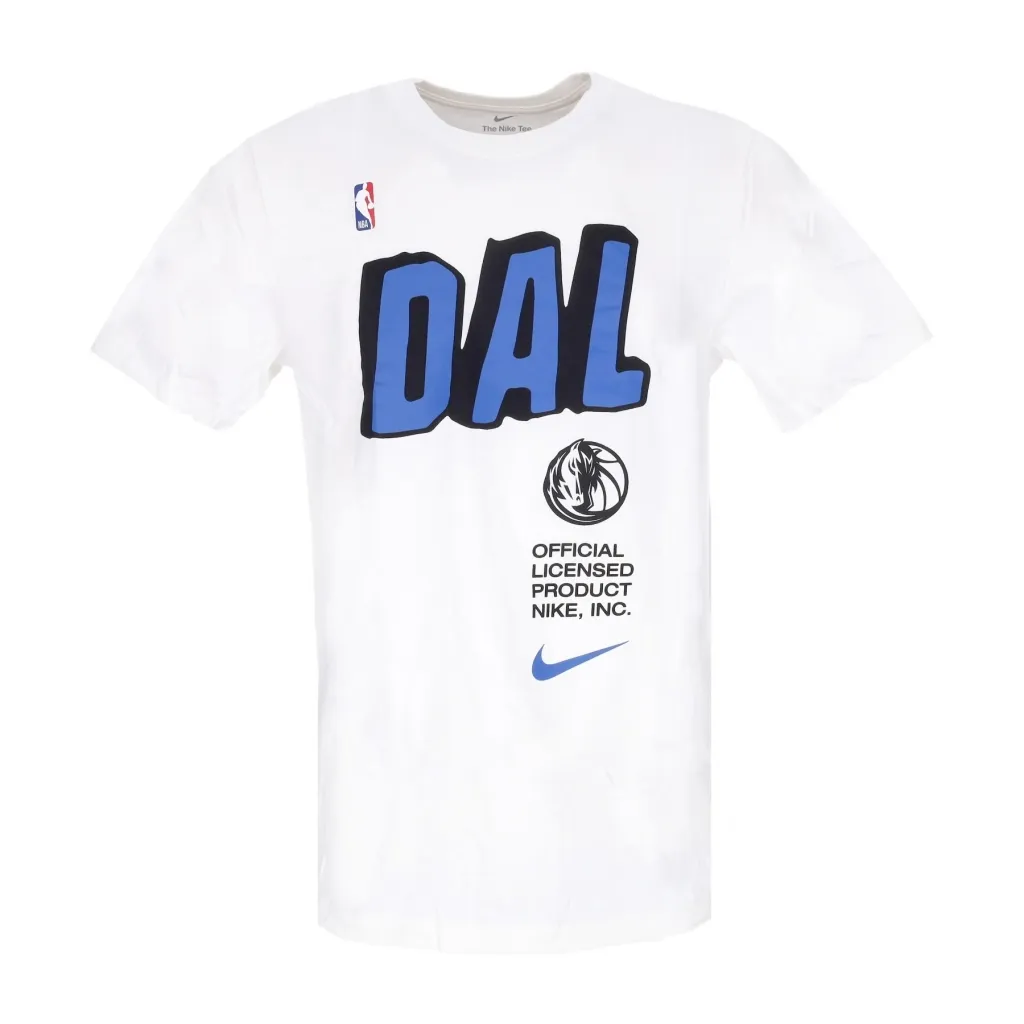 maglietta uomo nba essential block tee dalmav WHITE