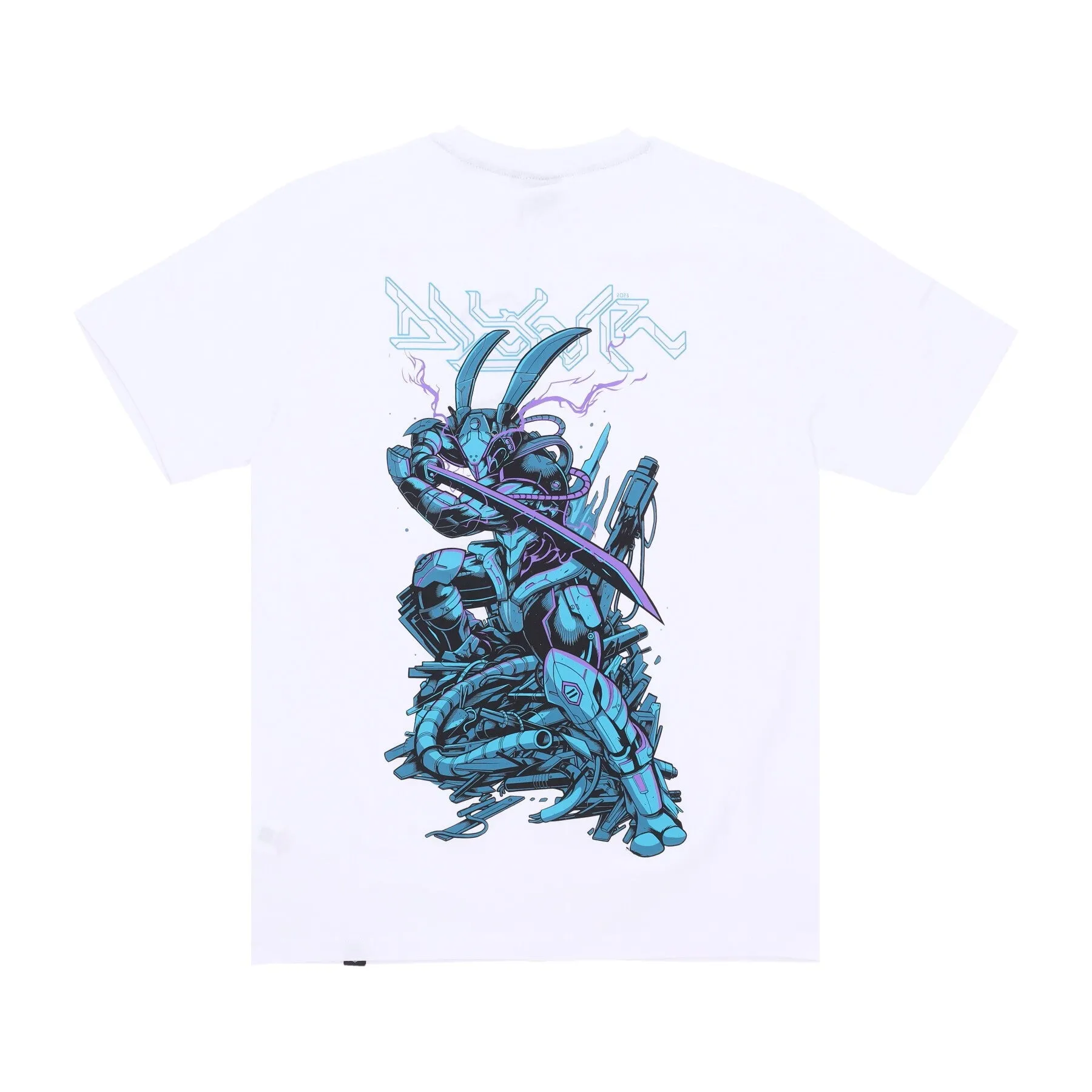 Maglietta Uomo Ninja Rabbit Tee White