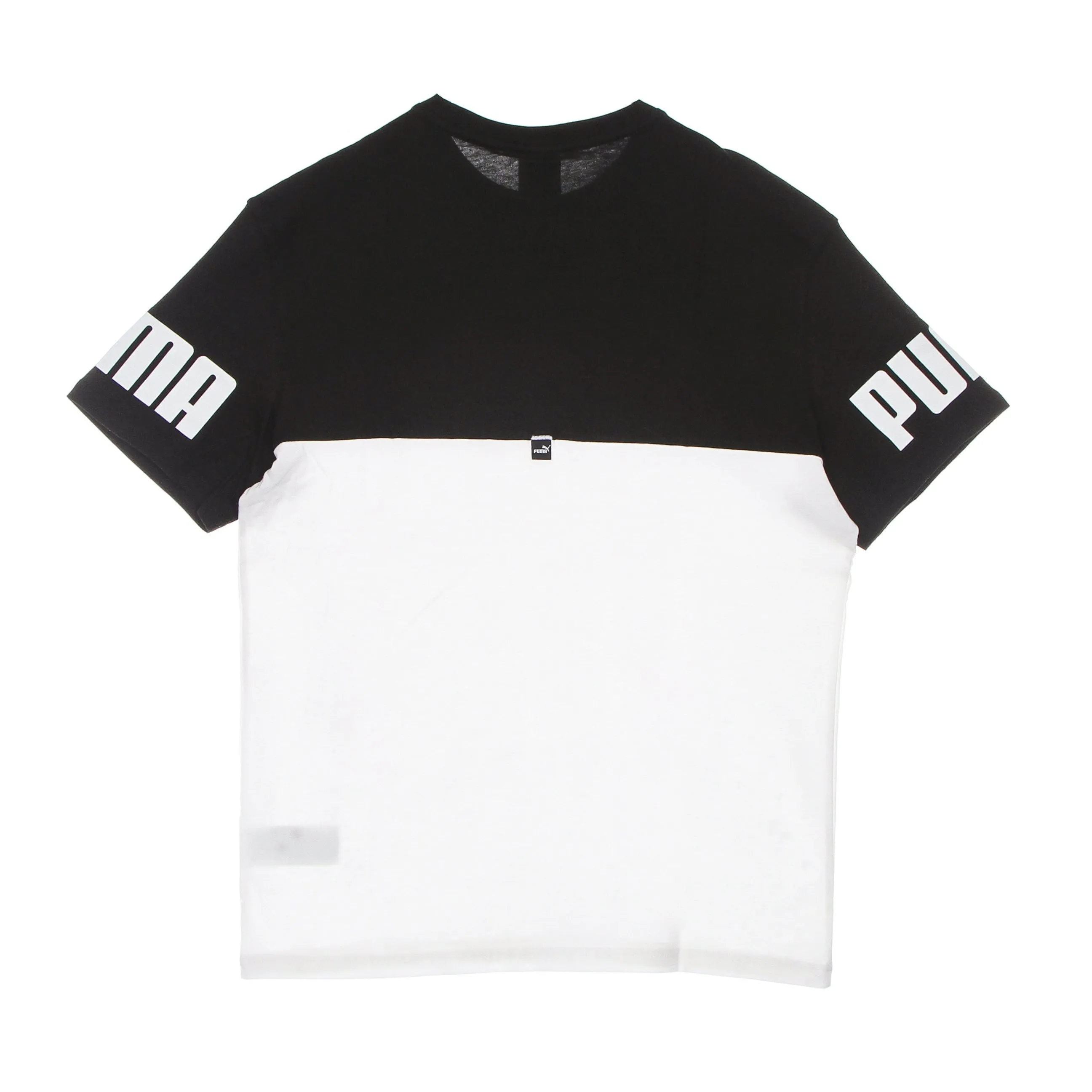 Maglietta Uomo Power Colorblock Tee Black