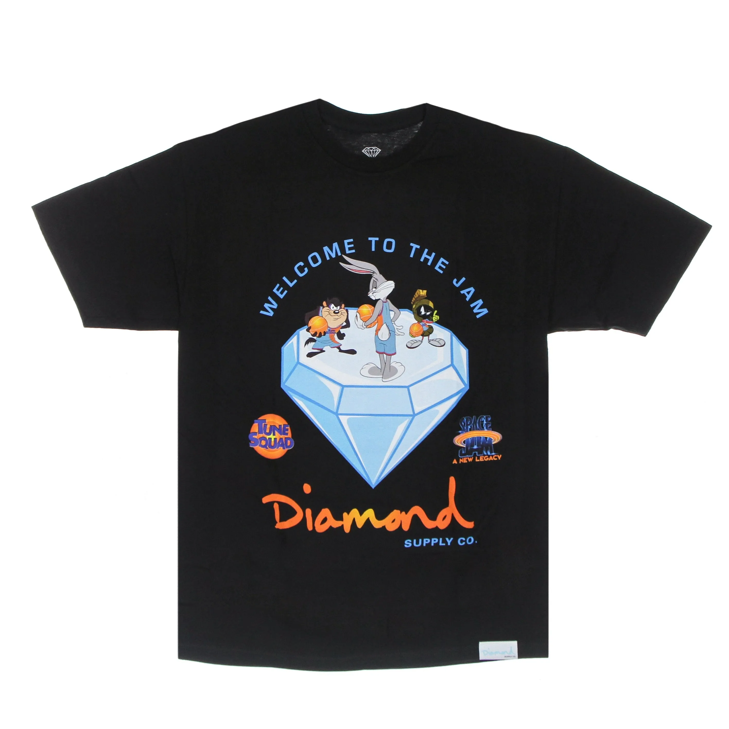Maglietta Uomo Welcome To The Jam Tee X Space Jam 2 Black