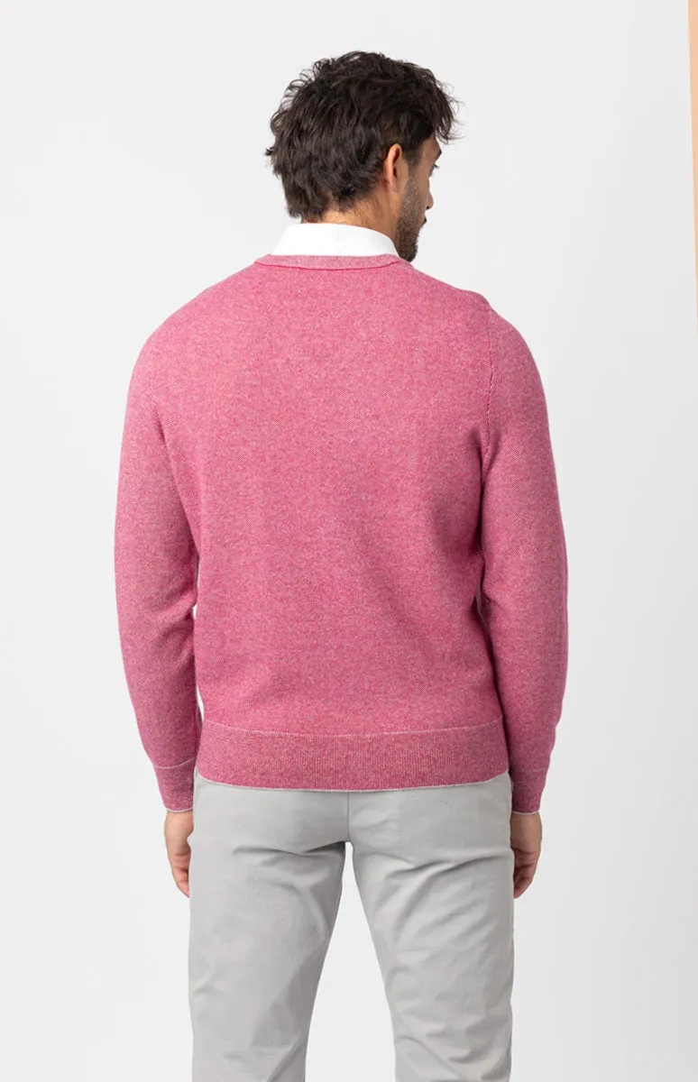 Maglione a V Uomo 4 Fili