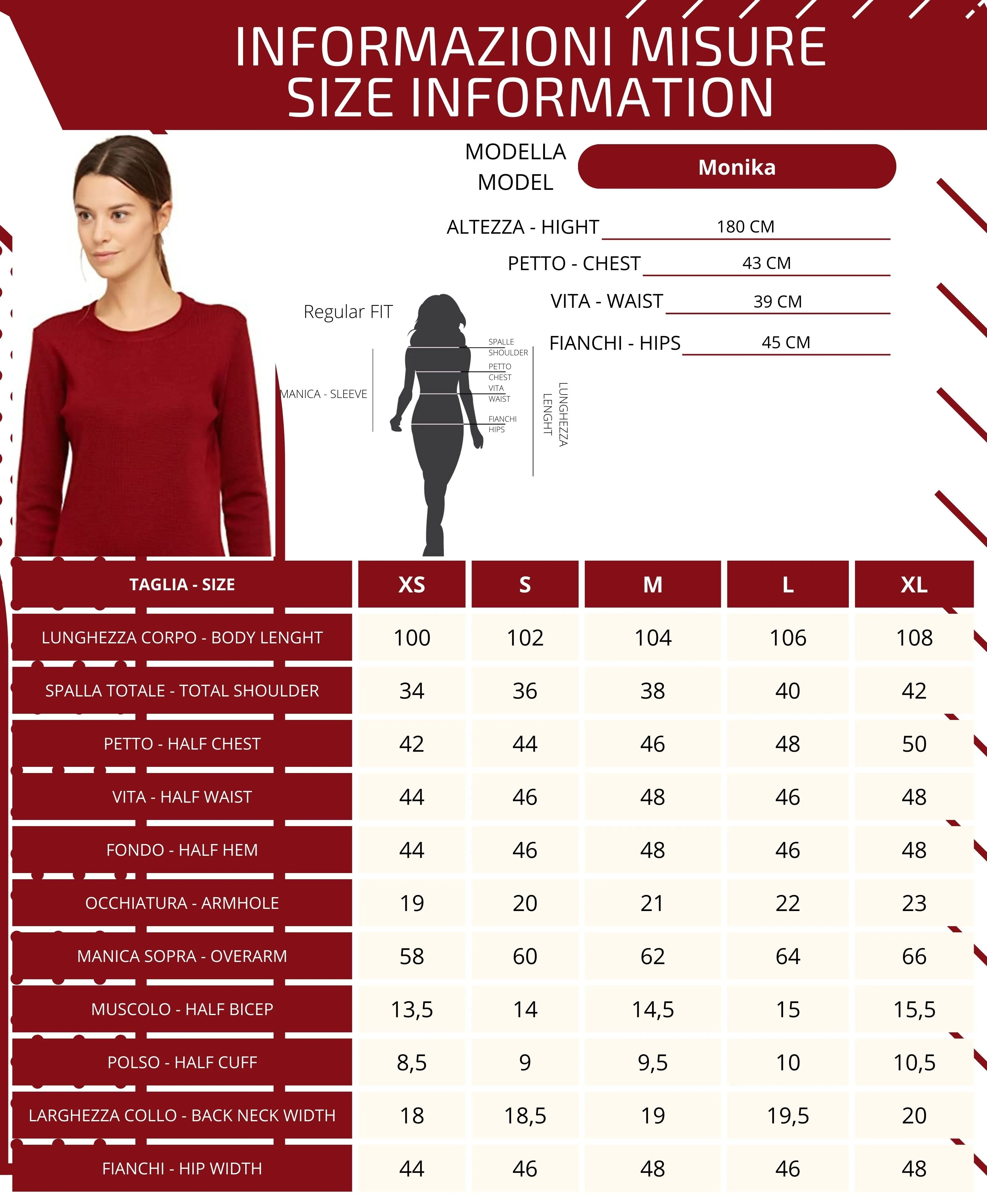 Maglione Abito - Donna, Autunno/Inverno - 100% Lana Merino | Brunella Gori