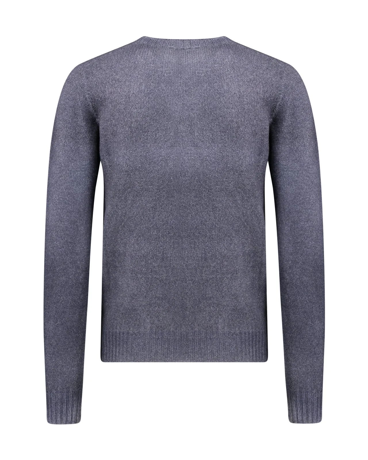 Maglione aerografato lana blu