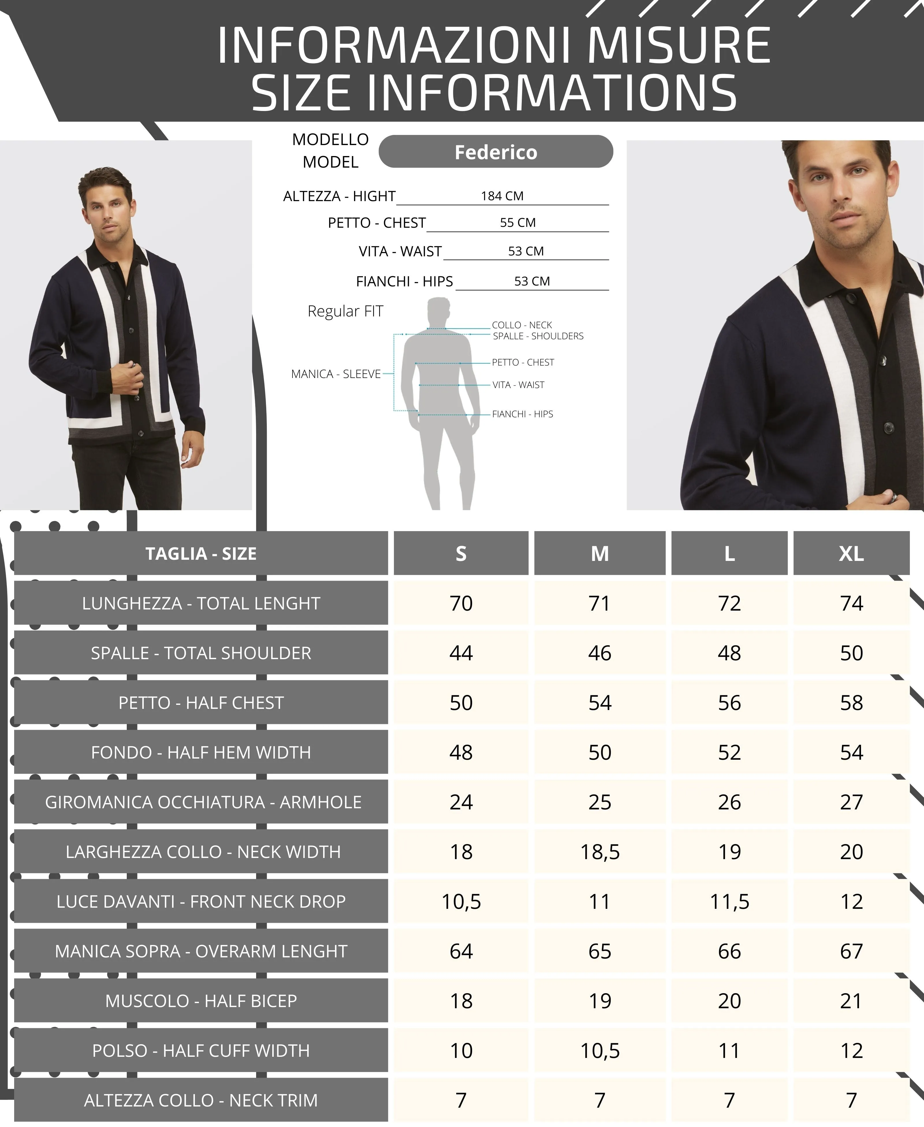 Maglione Cardigan Uomo Autunno/Inverno: Eleganza e Calore con il 100% Merino Extrafine, Orgogliosamente 100% Made in Italy | Bru