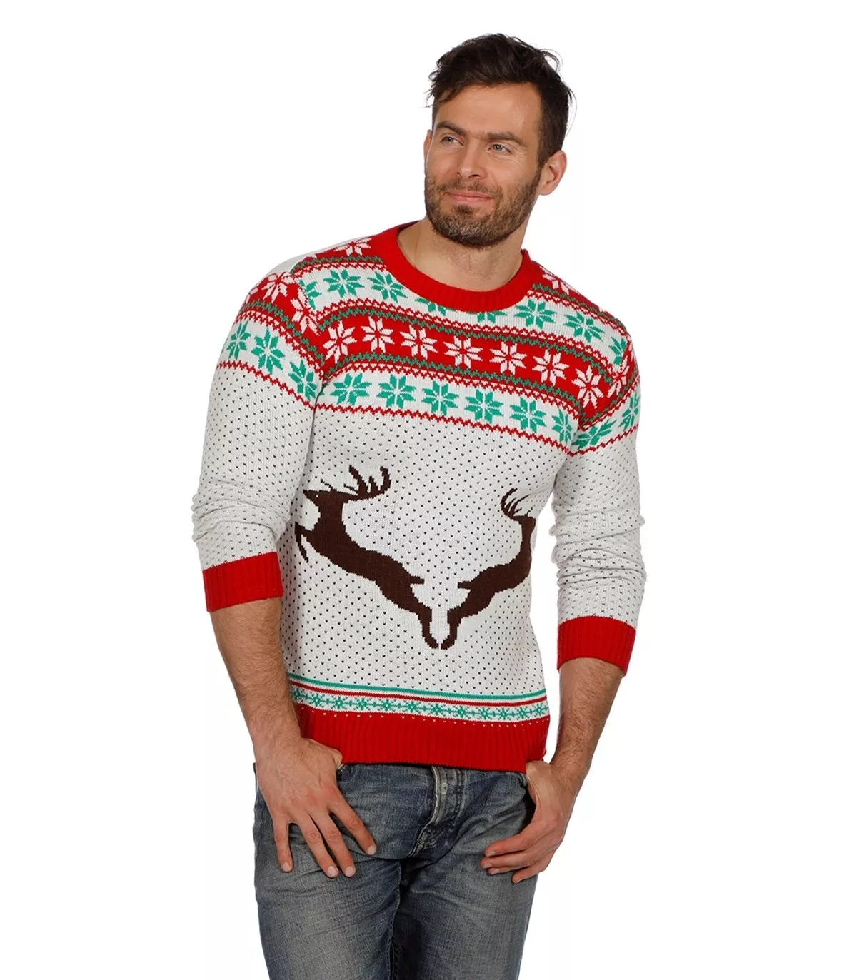 Maglione di Natale cervo