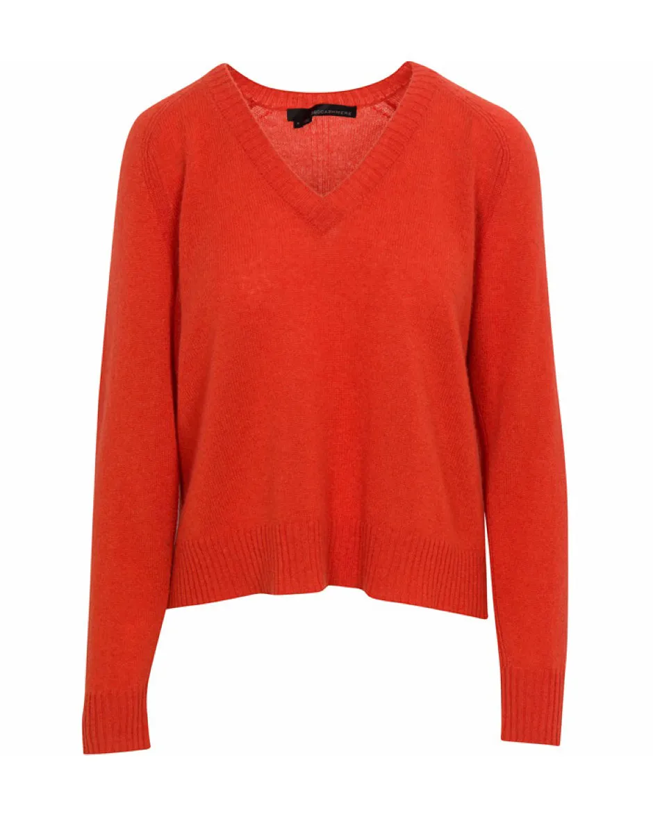 Maglione Erin cashmere arancione