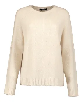 Maglione Ghiacci alpaca avorio