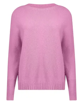 Maglione Ghiacci alpaca rosa