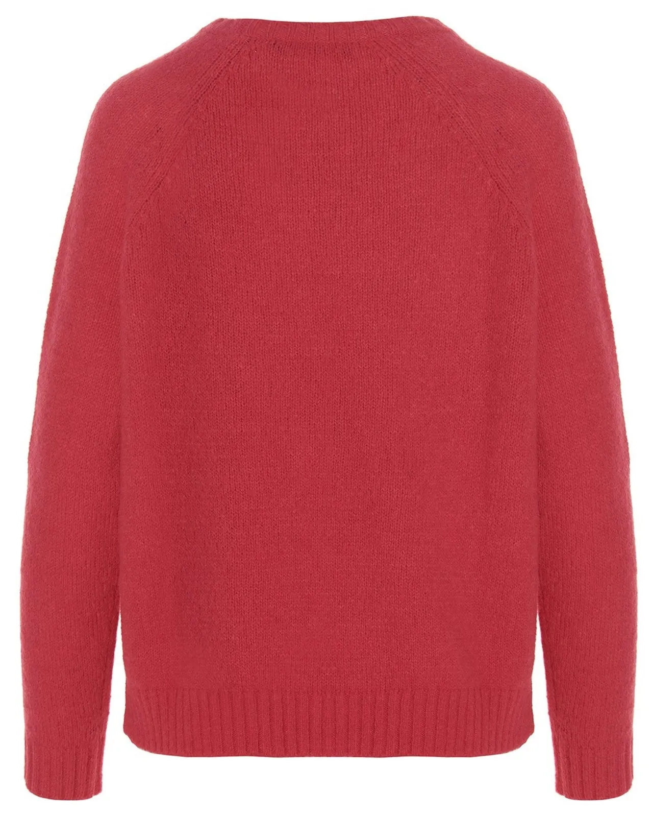 Maglione Ghiacci alpaca rosso