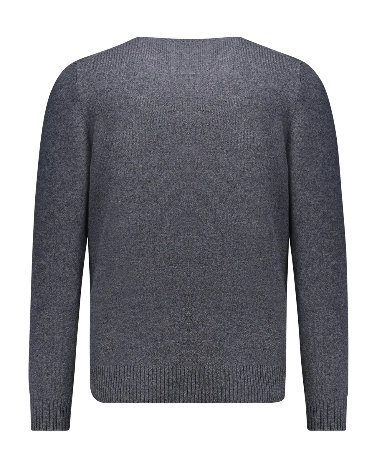Maglione girocollo lana grigio
