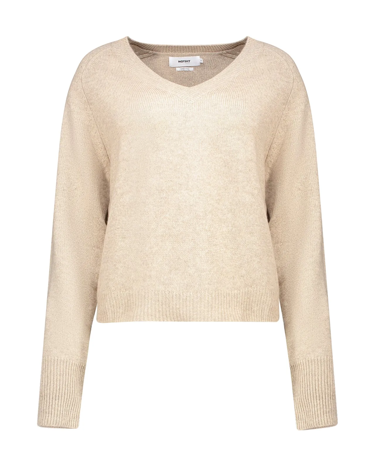 Maglione Lamiza cashmere beige