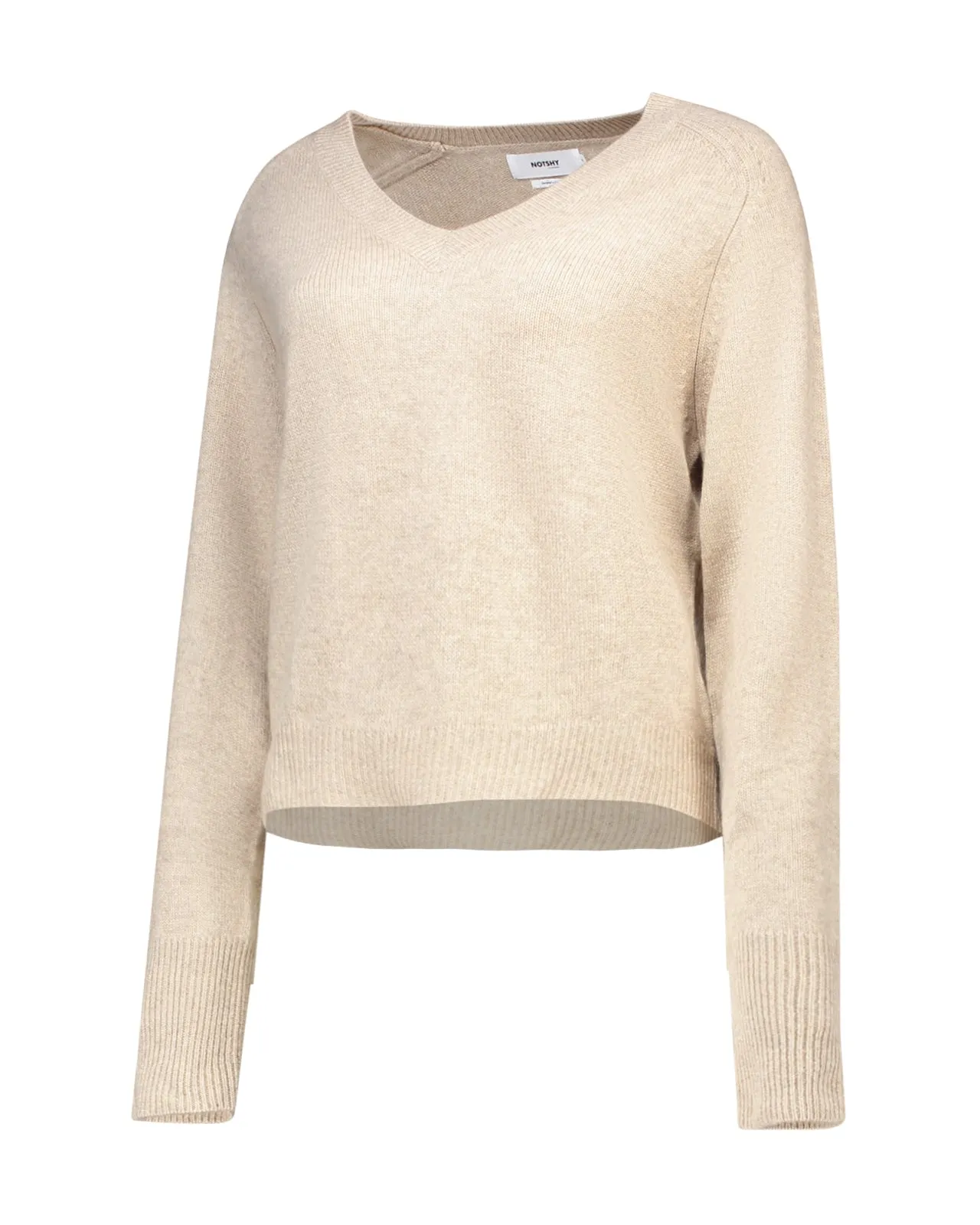Maglione Lamiza cashmere beige