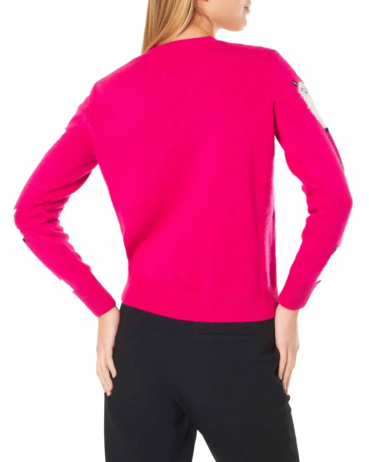 Maglione L'Amour lana fucsia