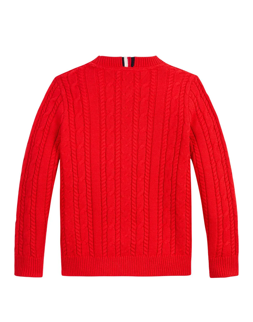 MAGLIONE LOGATO A TRECCE