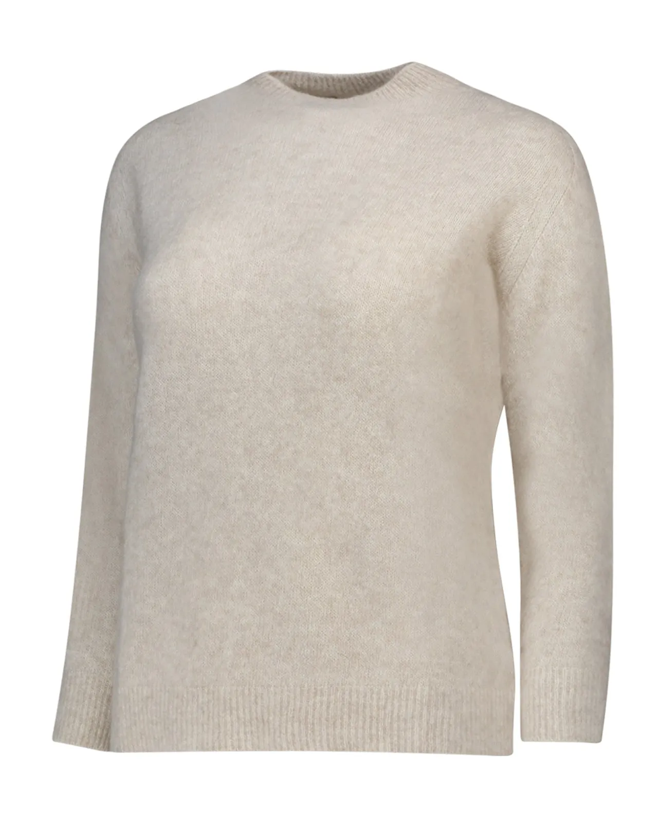 Maglione lupetto cashmere beige