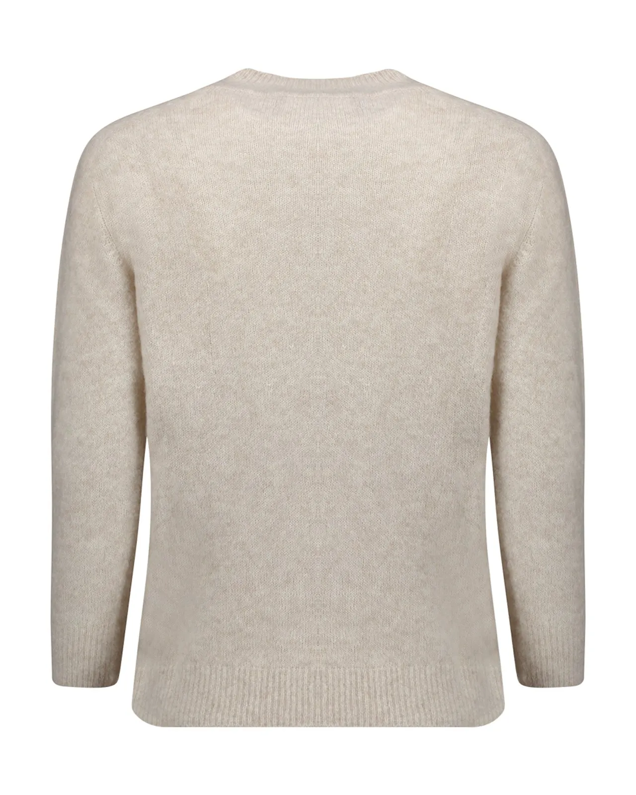 Maglione lupetto cashmere beige
