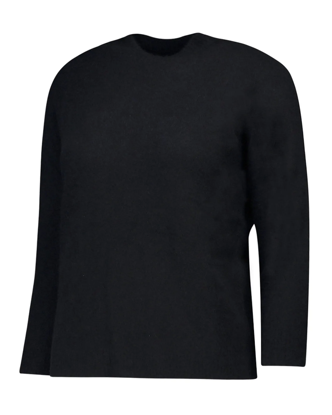 Maglione lupetto cashmere nero