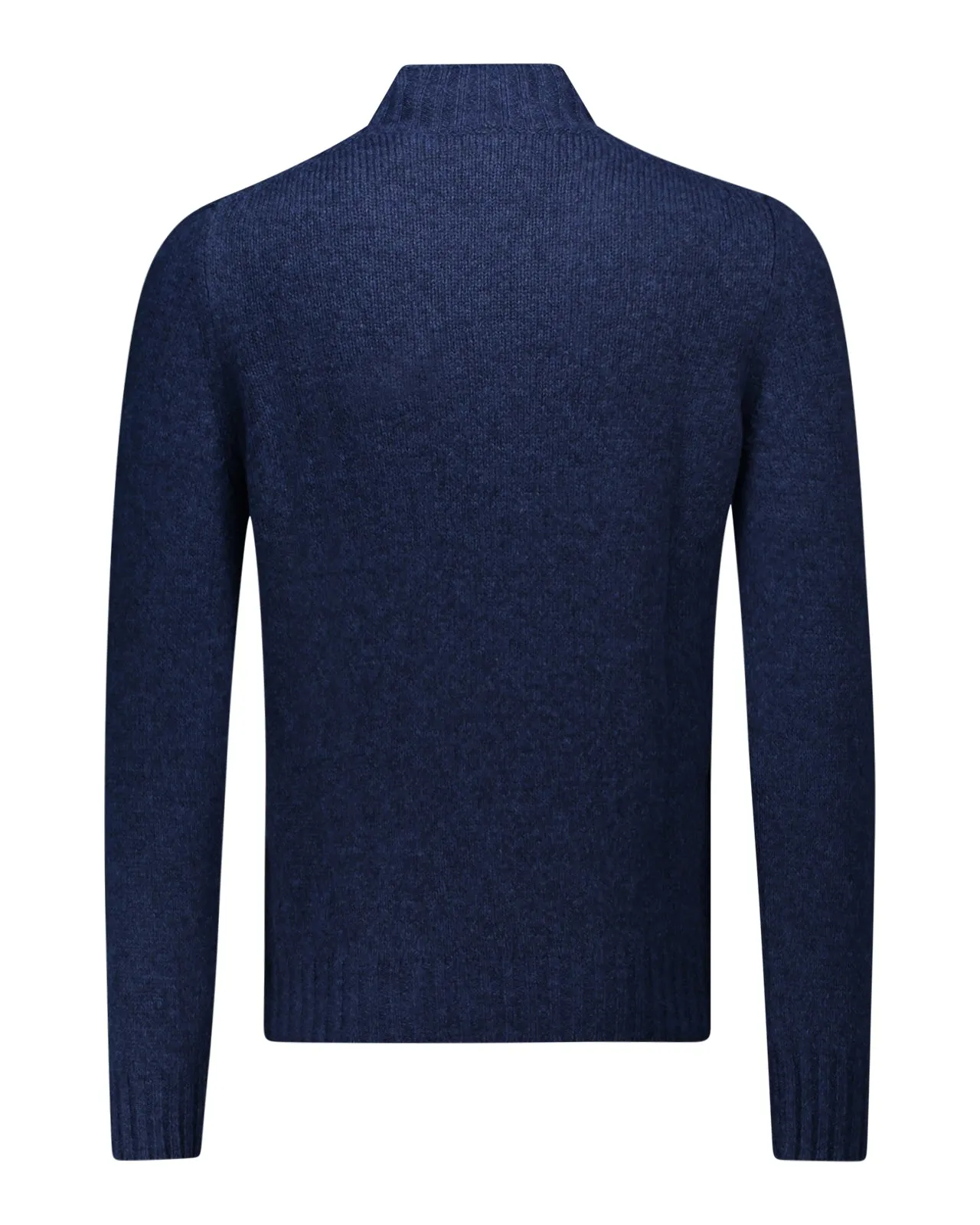 Maglione lupetto lana blu