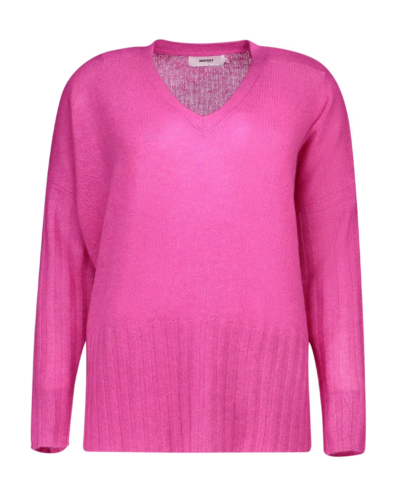 Maglione Maty cashmere fucsia