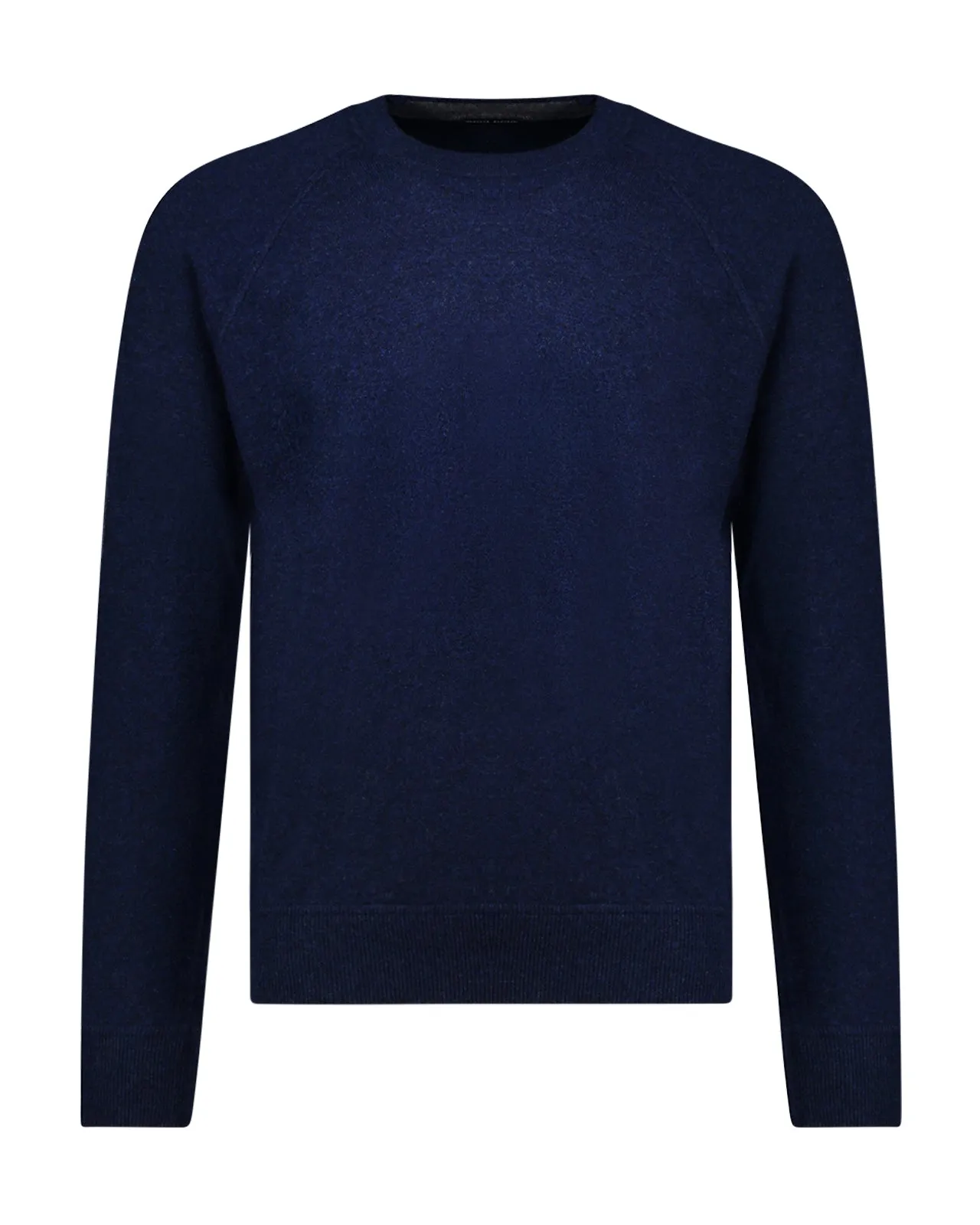 Maglione raglan cashmere blu