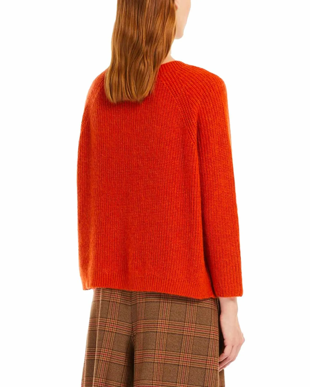 Maglione Xeno mohair arancio
