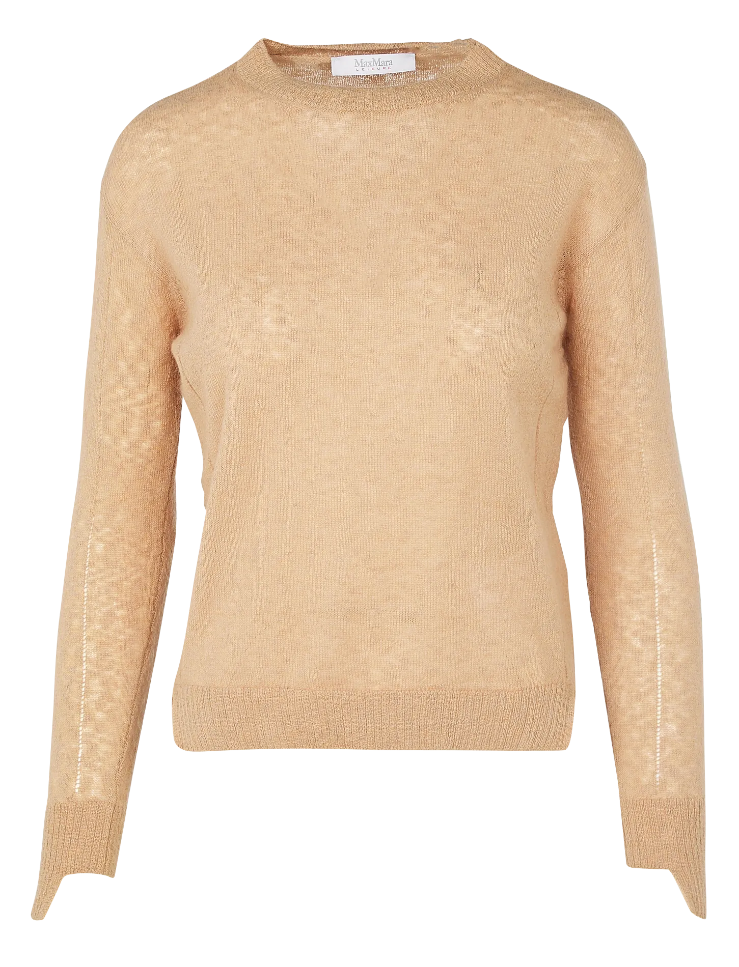  MAX MARA LEISURE   FATA - Maglione leggero scollo tondo | Dorato