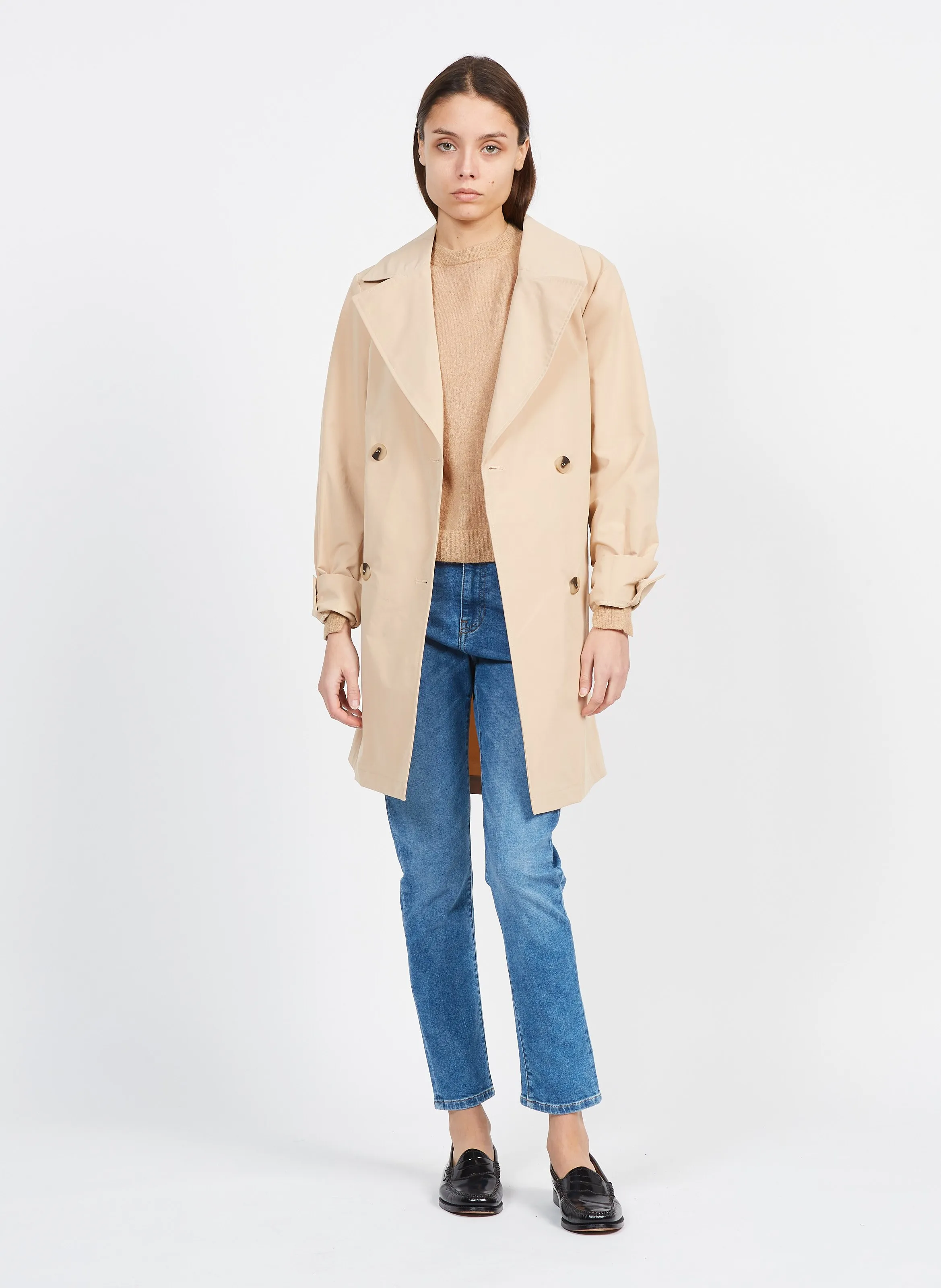  MAX MARA LEISURE   FATA - Maglione leggero scollo tondo | Dorato