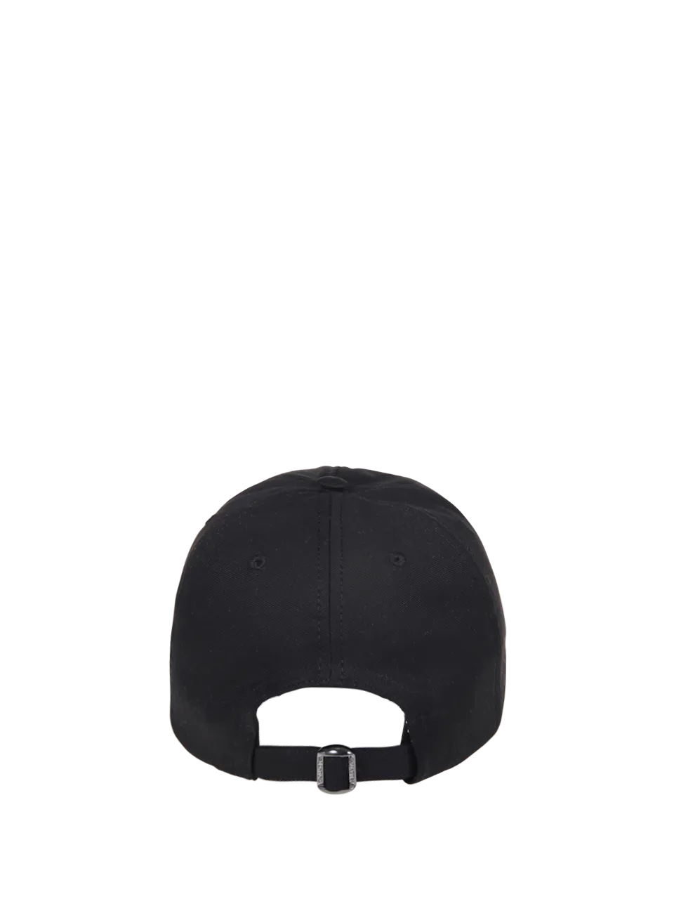 MEN VALENTINO GARAVANI BLACK SILK BASEBALL HAT