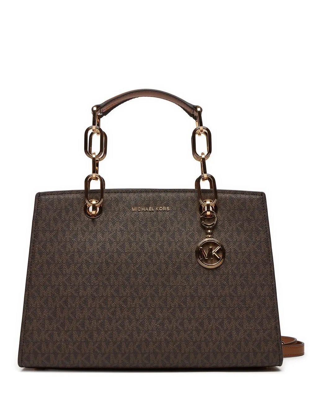Michael Kors     BORSA A MANO MD SATCHEL MARRONE