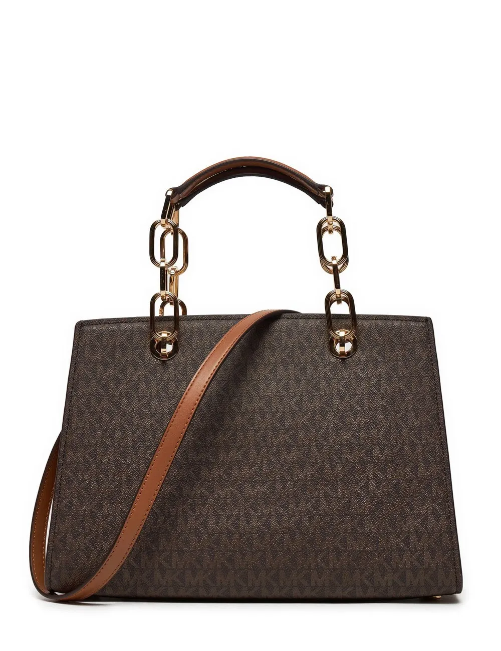 Michael Kors     BORSA A MANO MD SATCHEL MARRONE