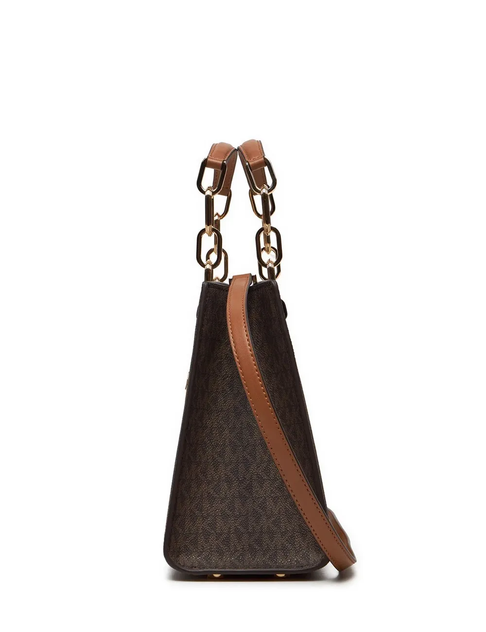 Michael Kors     BORSA A MANO MD SATCHEL MARRONE