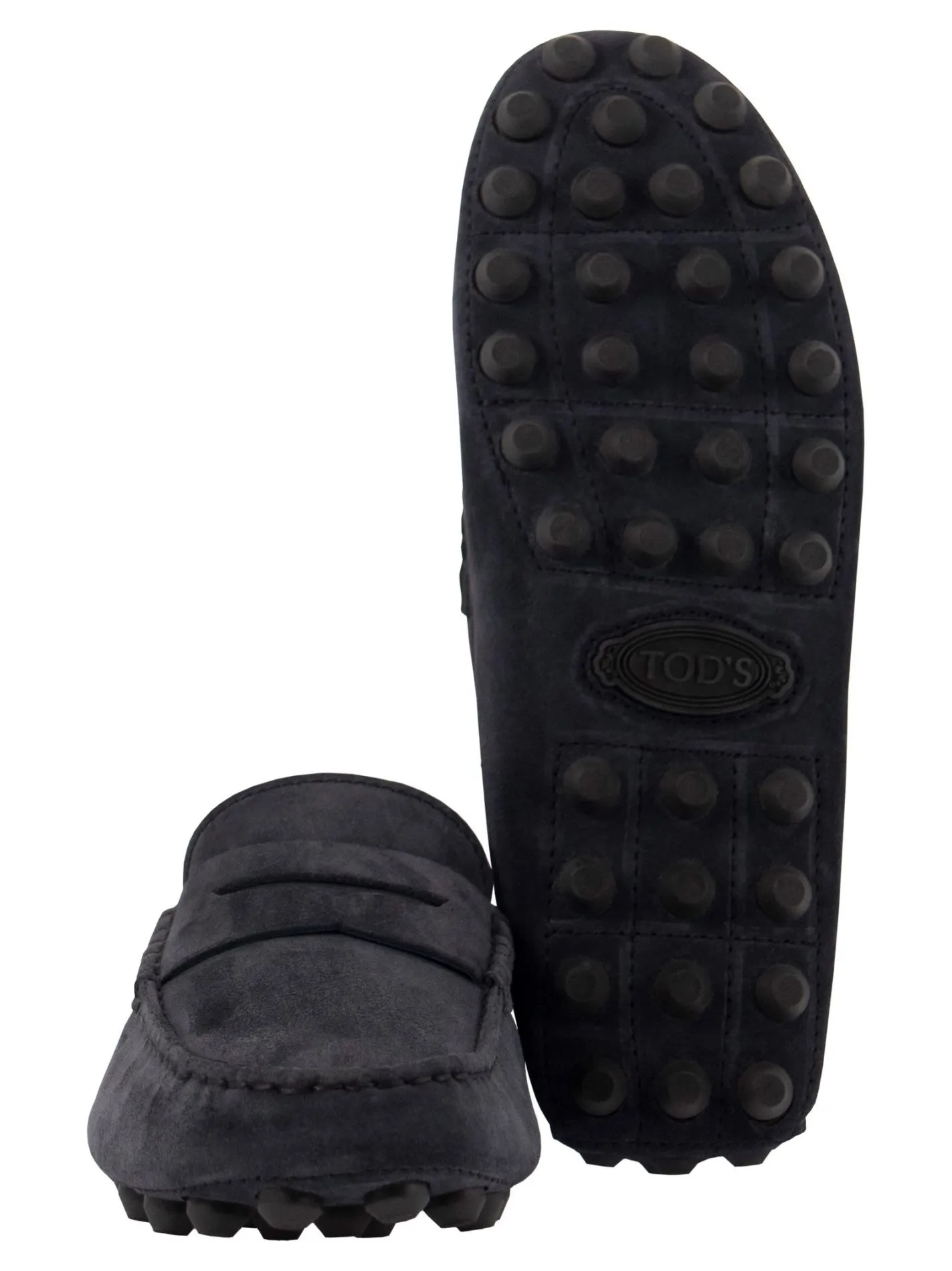 Mocassino Gommino in camoscio