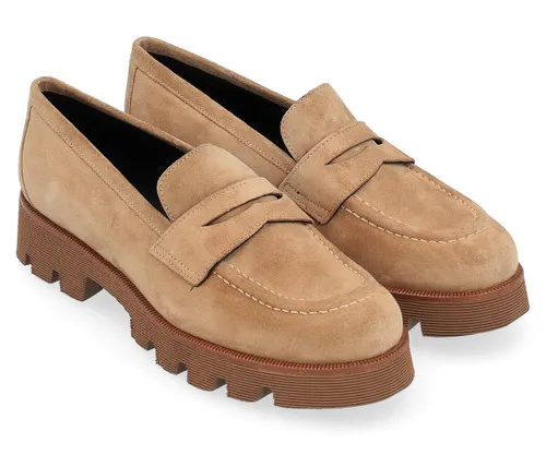 Mocassino Pons Quintana Jenny color cammello