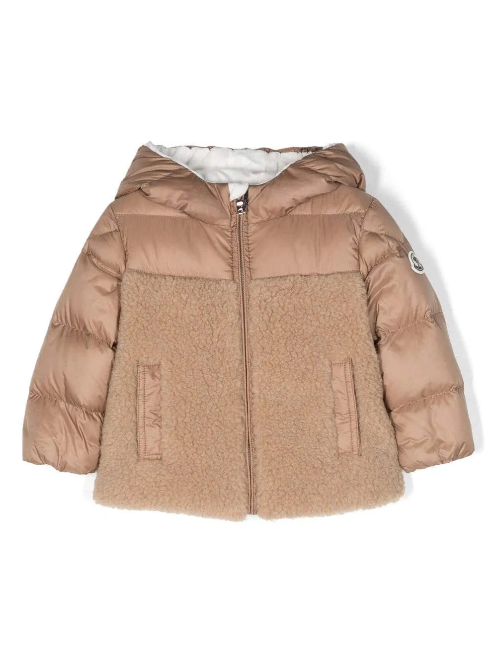 MONCLER KIDS piumino Amin in nylon longue saison