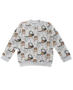 Moschino Felpa con simbolo MTF02P