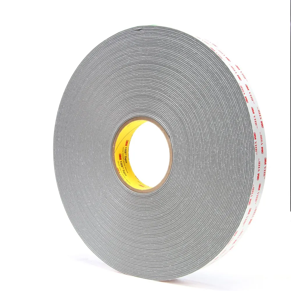 Nastro in Acrilico 3M 700007 4956, 19.0mm x 33.0m x 1.60mm, Grigio