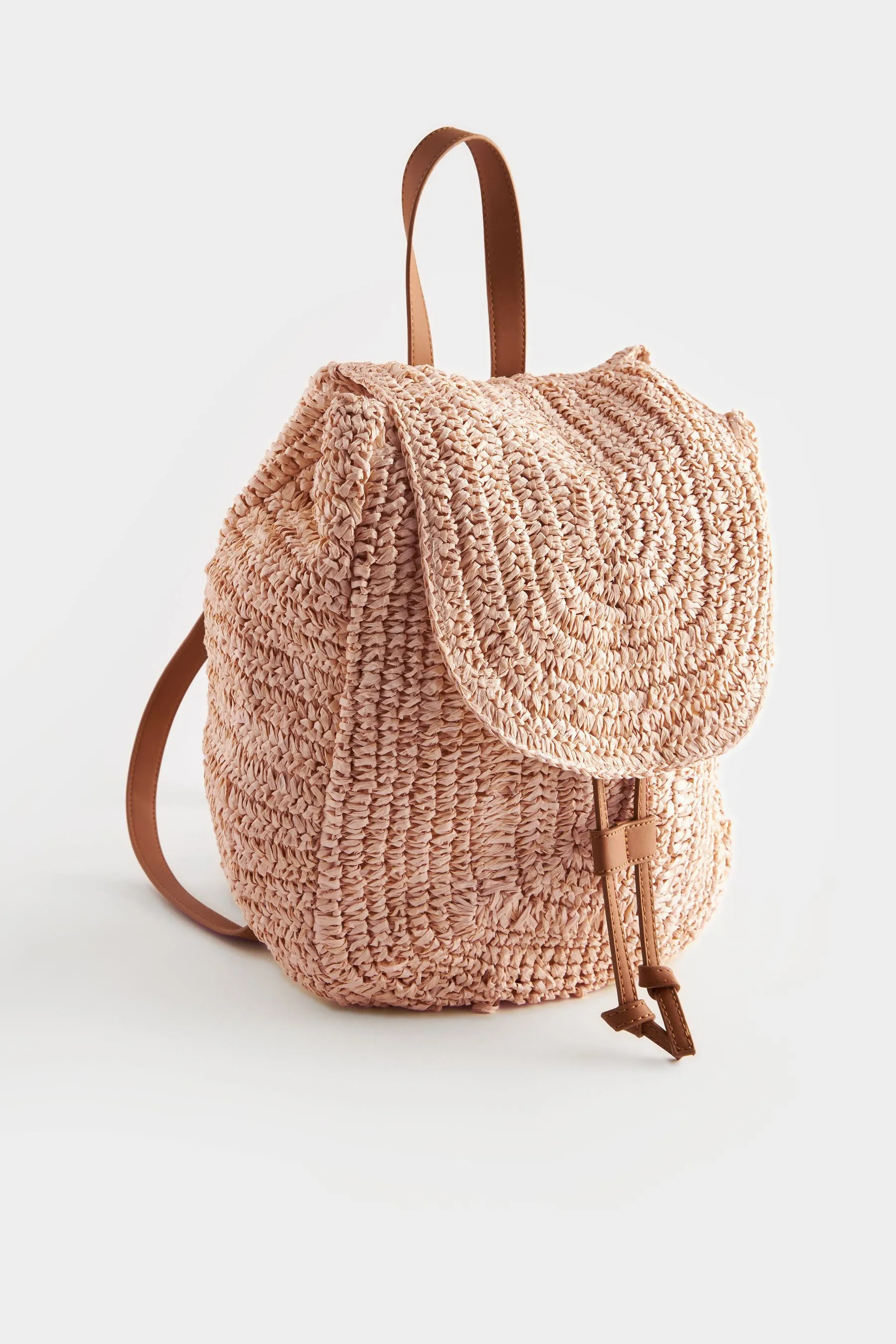 Naturale  - Zaino in rafia