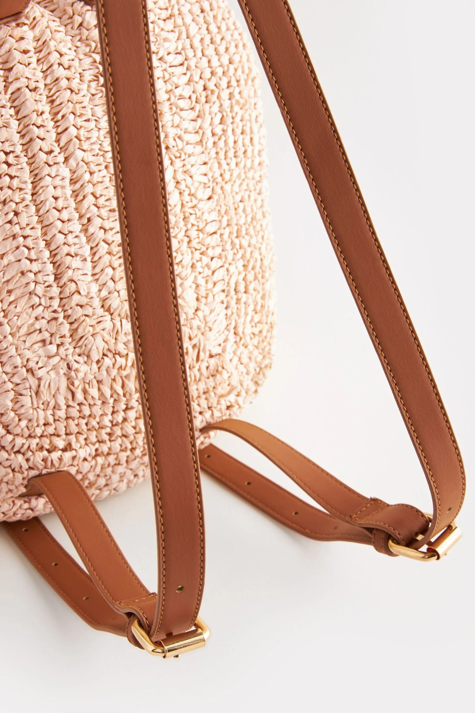 Naturale  - Zaino in rafia