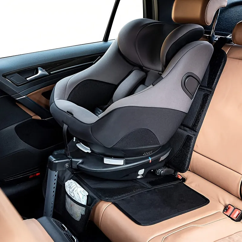 Nero Con Tessuto Impermeabile E Protezione Del Sedile Auto Laterale Con Fascia, Cuscino Del Sedile Impermeabile Per Proteggere I