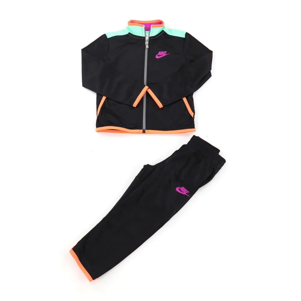 NIKE - COMPLETO BAMBINO - NERO-VERDE - 86K251-023
