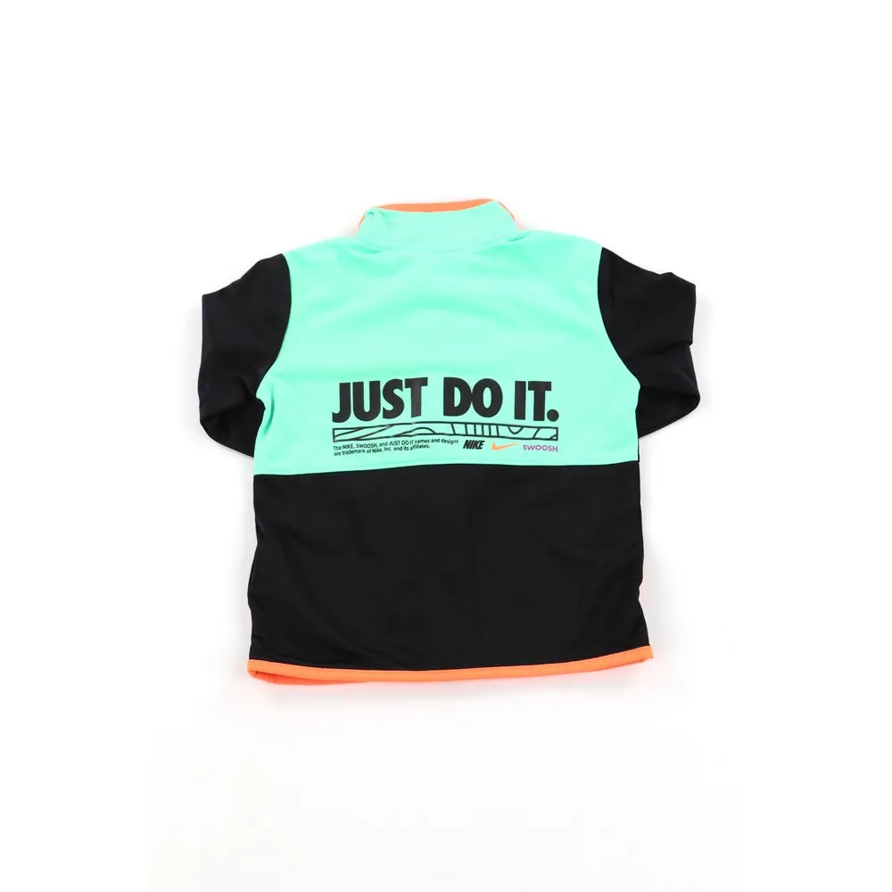 NIKE - COMPLETO BAMBINO - NERO-VERDE - 86K251-023