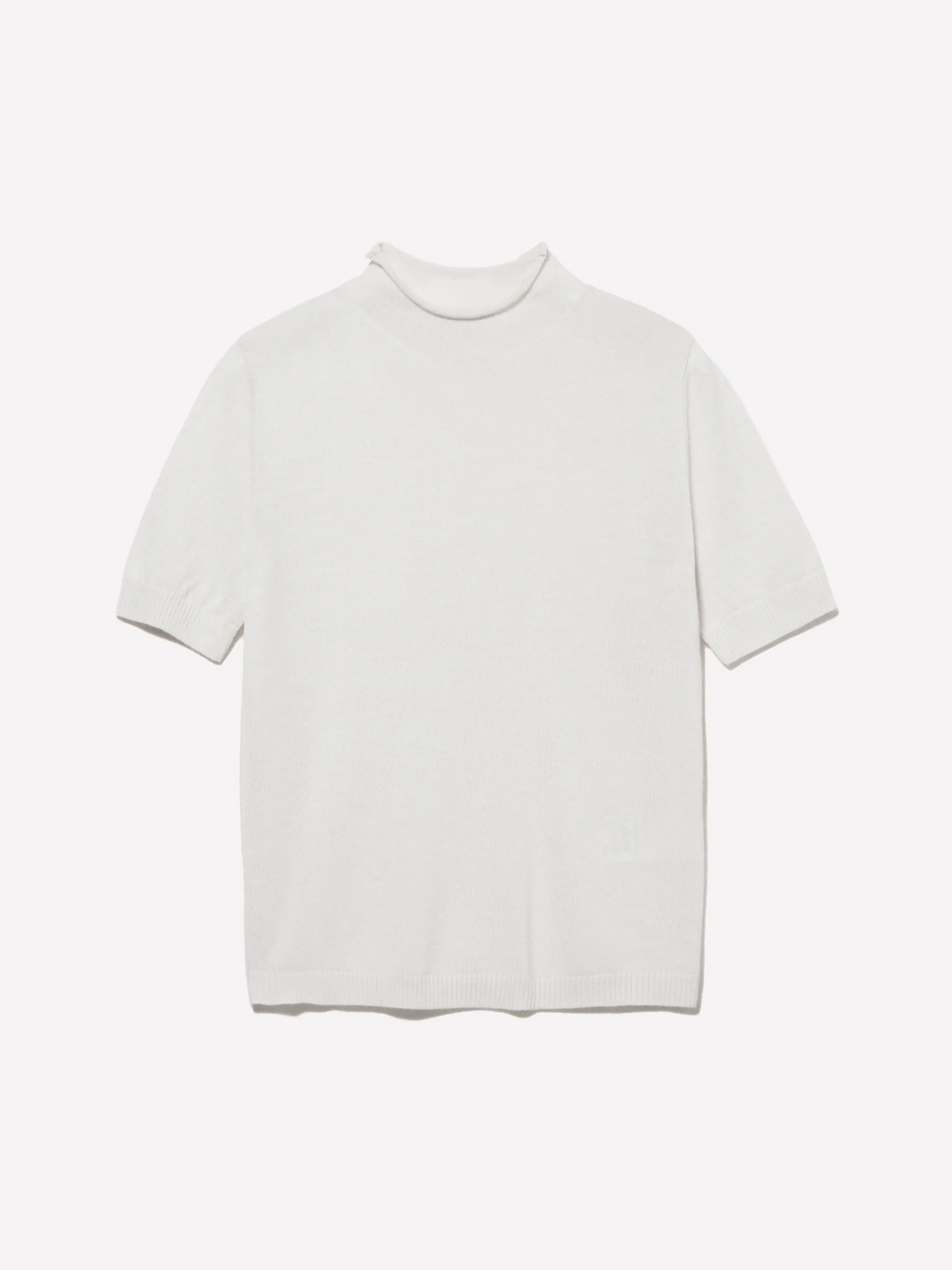 Nuovi arrivi      Maglia bianco panna a mezze maniche
